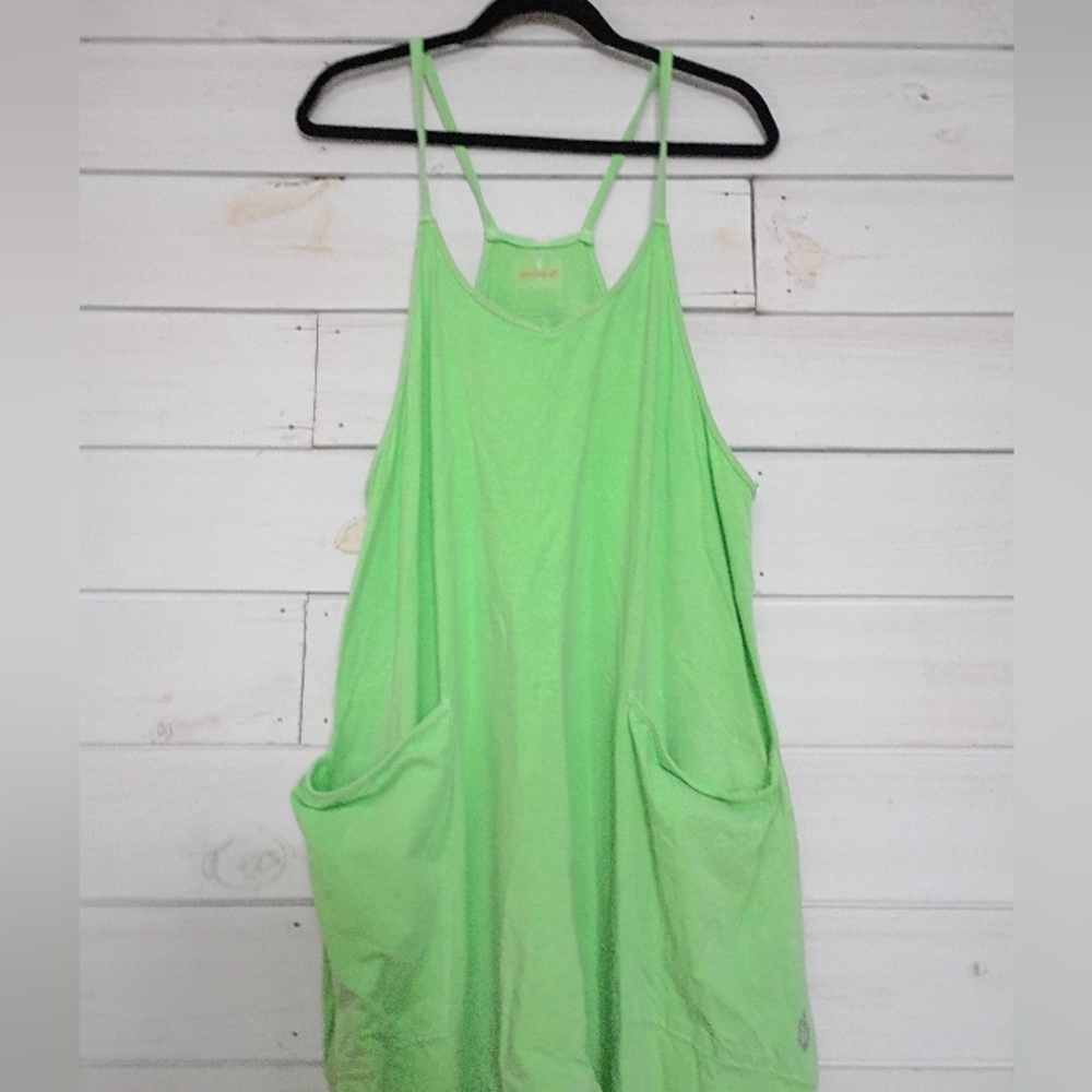 Free People Movement Hot Shot Onesie Lime - Medium - Picture 6 of 13